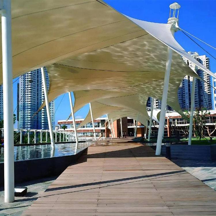 庆安县膜结构景观棚