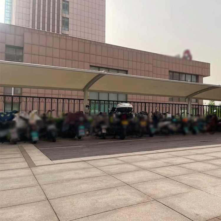 庆安县膜结构电动车棚